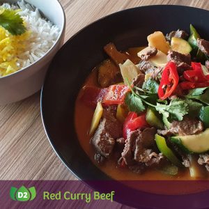 D2 Gaeng Daeng Nua Red Curry Beef